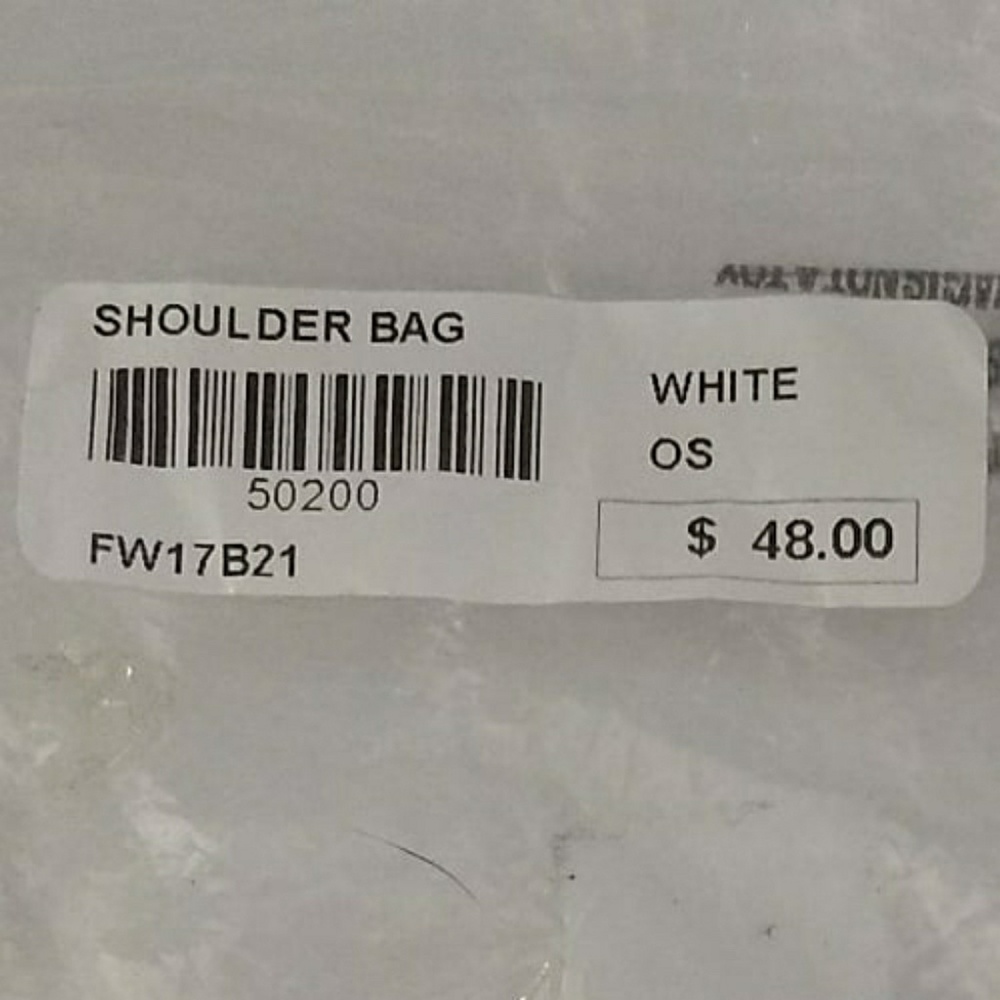 Supreme FW17 Cordura Shoulder Bag White - Picture 3 of 4